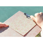 How to use - Buri cherry blossom pattern A4 clipboard