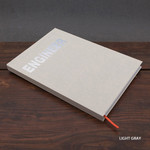 Light gray - Engineer hardcover grid notebook