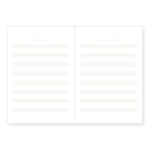 Musician hardcover manuscript paper notebook