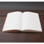 Musician hardcover manuscript paper notebook