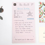 Example of use - Review note sticky notepad