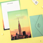 05 - But today illustration letter paper and envelope set