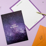 06 - But today illustration letter paper and envelope set