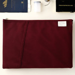 Raspberry - Livework A low hill basic mesh pocket file pouch ver2