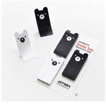 Smile sticky memo notes bookmark tabs - bear