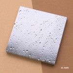 Rain - But today memo notepad