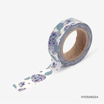 Hydrangea - Dailylike Flower deco masking tape set of 4