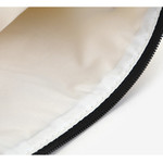 Dailylike Laminated cotton fabric zipper pouch - Blue line