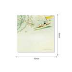 Size - Around the world in 80 days memo notepad