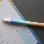 Beach - Gradation knock black ink 0.38 mm ballpoint pen