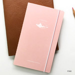 Pink - O-check Light travel daily planner notebook Pink - O-check Light travel daily planner notebook