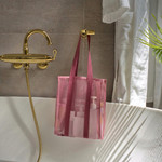 Indi pink - Travelus mesh shoulder tote travel bag