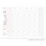 Monthly plan