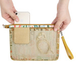 Monopoly Enjoy journey travel large mesh zipper pouch