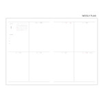 Weekly plan - 2019 Wish dated weekly diary planner