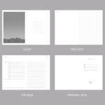 Composition - 2019 Wish dated weekly diary planner