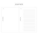 Essay note - 2019 Dear moon large dated weekly diary