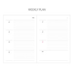 Weekly plan - 2019 Dear moon large dated weekly diary