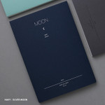 Navy - 2019 Dear moon large dated weekly diary