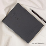 Dark gray - 2019 Dear moon large dated weekly diary