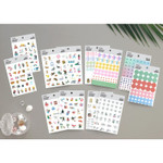 Everyday deco clear sticker set