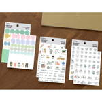 Everyday deco clear sticker set