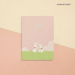 Rainbow rabbit - 2019 ChouChou cute animal dated weekly planner  Rainbow rabbit - 2019 ChouChou cute animal dated weekly planner