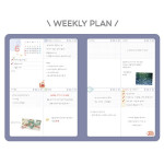 Weekly plan - 2019 ChouChou cute animal dated weekly planner  Weekly plan - 2019 ChouChou cute animal dated weekly planner