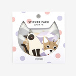 Dailylike Cat polypropylene film sticker set