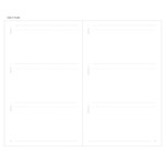 Daily plan - The Meaningful time small undated daily diary journal