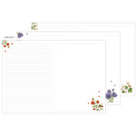 Lined note - 2019 Birth flower dated weekly planner