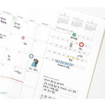 Monthly plan - 2019 Brilliant simple dated weekly planner