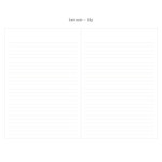 Lined note - Livework 2019 2019 Object dated daily diary planner