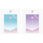 3, 4 - Moon piece undated weekly diary planner