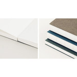 Detail of Meaningful time record plain drawing notebook