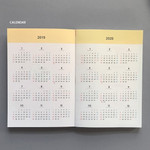 Calendar - 2019 Sweet illustration dated weekly scheduler