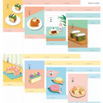 Weekly plan - 2019 Sweet illustration dated weekly scheduler