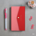 Pink - 2019 Design my life envelope small dated weekly diary