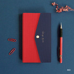Red - 2019 Design my life envelope small dated weekly diary