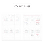 Yearly plan - 2019 Design my life envelope medium dated weekly planner