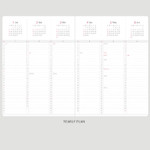 Yearly plan - 2019 My story large dated weekly planner scheduler