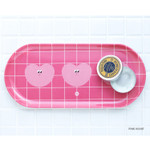 Pink heart - Livework Smart organizer basic pencil pen tray