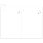 Idea - Livework Life and pieces idea plain drawing notebook