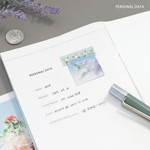 Personal data - ICONIC Mini A6 size cash book planner