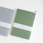 Green - 3AL 2019 Today thinking dated daily diary
