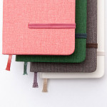 Ribbon bookmark, Elastic band closure