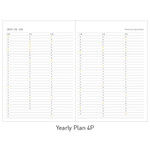 Yearly plan - Ardium 2019 Memory dated daily agenda planner