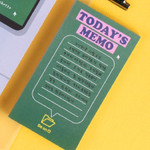 Memo folder - After The Rain Retro plain memo notepad