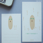 I was touched - Hello Today Mua Mua small message card