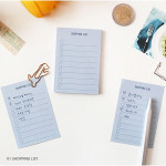 Shopping list - PAPERIAN Make a memo sticky notepad Shopping list - PAPERIAN Make a memo sticky notepad
